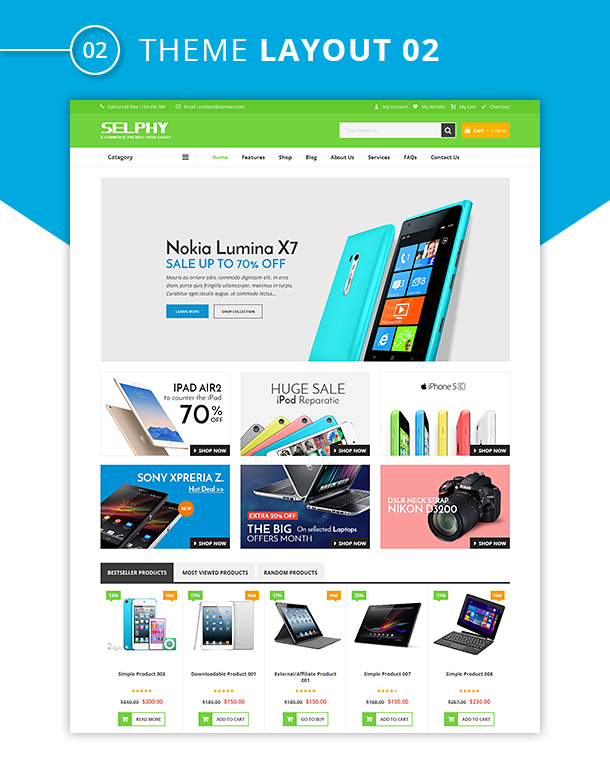 VG Selphy - Responsives WooCommerce WordPress Template