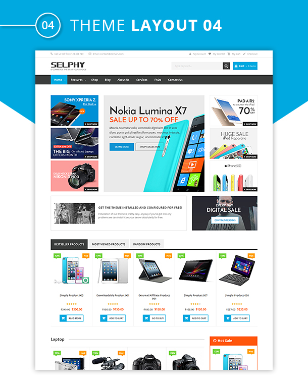 VG Selphy - Responsives WooCommerce WordPress Template