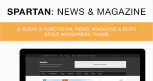 Spartan Magazin – Nachrichten Blog WordPress Template