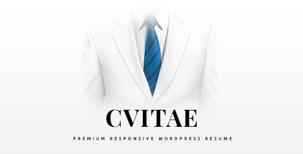 CVitae - Premium Responsive WordPress Lebenslauf