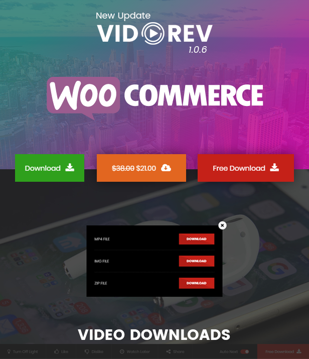 VidoRev - Video WordPress Layout