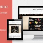 Bella Studio - Kreatives Portfolio Wordpress Layout Bella Studio - Kreatives Portfolio Wordpress Layout