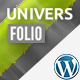 Universfolio - Mehrzweck-WordPress-Vorlage