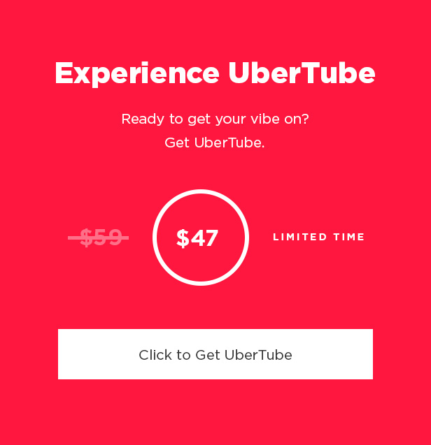 UberTube - Video WordPress Layout