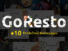 GoResto - Mehrzweck Restaurant & Tischreservierung WordPress Vorlage