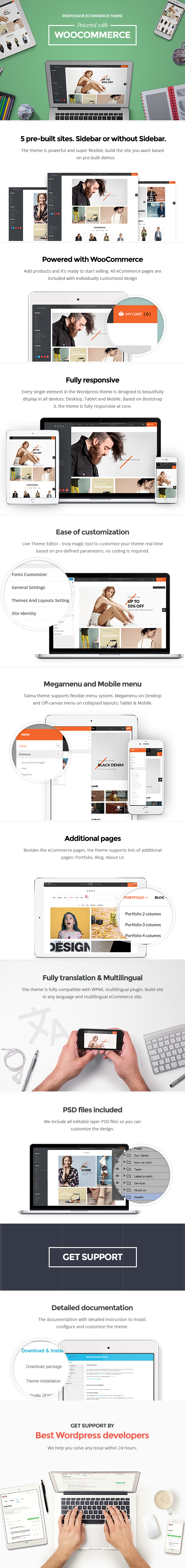 responsive WordPress Layout für Unternehmen
