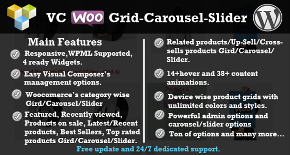 Visual Composer Woocommerce Raster / Karussell / Slider - CodeCanyon Artikel zum Verkauf