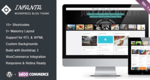 Infanta – Responsive Creative WordPress Vorlage