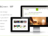 Schwarz & Grün - Responsives WordPress Layout
