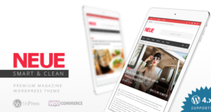NEU – Smart & Modern Magazin Template