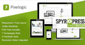 Pixelogic Responsive Mehrzweck WordPress Template