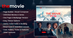 Der Film – Kino, Film & Serien WordPress Layout