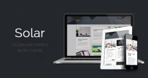 Solar – Responsives Blogthema