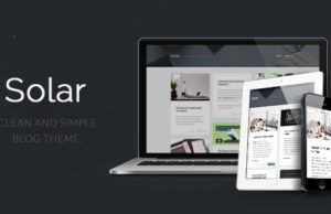 Solar – Responsives Blogthema