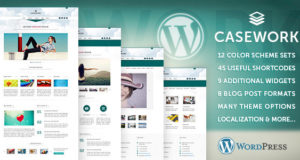 Casework WP – Design Studio Portfolio und Blog Template