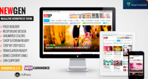 Newgen – Responsive Nachrichten / Magazin WordPress Vorlage