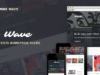 Wave - WordPress Layout für Künstler