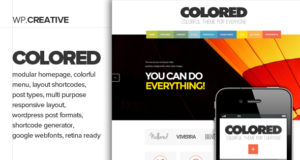 Farbig – Responsive Foto & Portfolio Thema