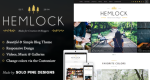 Hemlock – Ein responsives WordPress Blog Template
