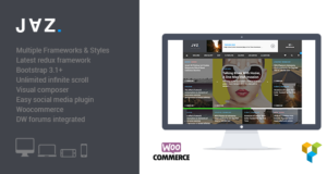 Jaz – Responsives WordPress Magazin Thema