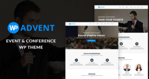 WPadvent – Veranstaltung und Konferenz WordPress Template