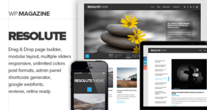 Entschlossen – Elegantes Magazin & Blog Vorlage