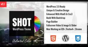 Schuss – Full Ajax Responsive WordPress Template