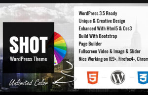 Schuss – Full Ajax Responsive WordPress Template