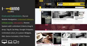 Wine Masonry – Review & Front-End-Einreichung WordPress Vorlage