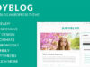 JudyBlog - Elegantes Blog WordPress Layout