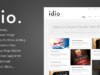 idio - Minimalistisches WordPress Portfolio Thema