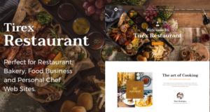 Tirex Restaurant – Thema für Restaurants und Cafés