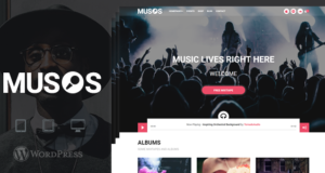 Musos – Ein WordPress-Musikthema