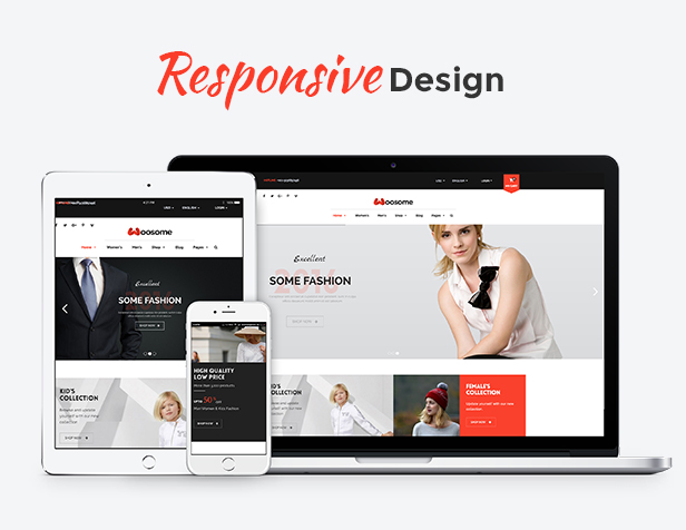Woosome - Responsives Design