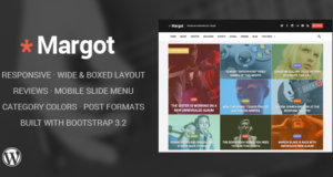 Margot – Responsives WordPress News Layout