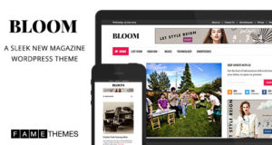 Blüte – Sleek New Magazine Template