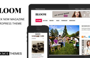 Blüte – Sleek New Magazine Template
