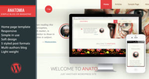 Anatomia-Einfaches Blog oder Magazin