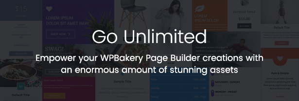 Unbegrenzte Addons für WPBakery Page Builder (Visual Composer)