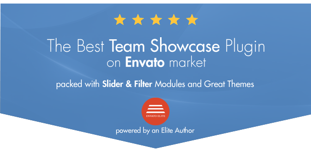 Team Showcase für Visual Composer WordPress Plugin
