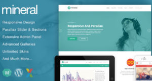 Mineral – Responsive Mehrzweck WordPress Layout