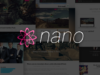 Nano | Minimalistischer und sehr anpassbarer WP Blog