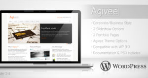 Agivee – Großunternehmen WordPress Layout