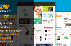 Alo Shop – Mega Market RTL Responsives WooCommerce WordPress Template