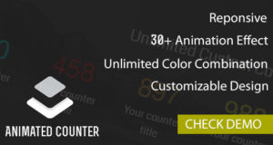 Animiertes Counter-Plugin