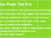 Archiv Post Tabs Pro