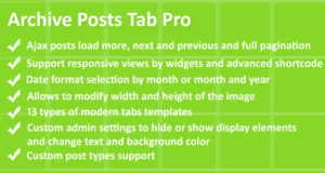 Archiv Post Tabs Pro