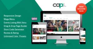 Caps Responsive Nachrichten / Magazin WordPress Layout