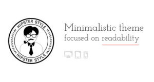 BLG – Minimalistisches Thema mit Schwerpunkt auf Lesbarkeit