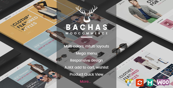 Wordpress Shop Template Bachas - Responsive WooCommerce WordPress Theme